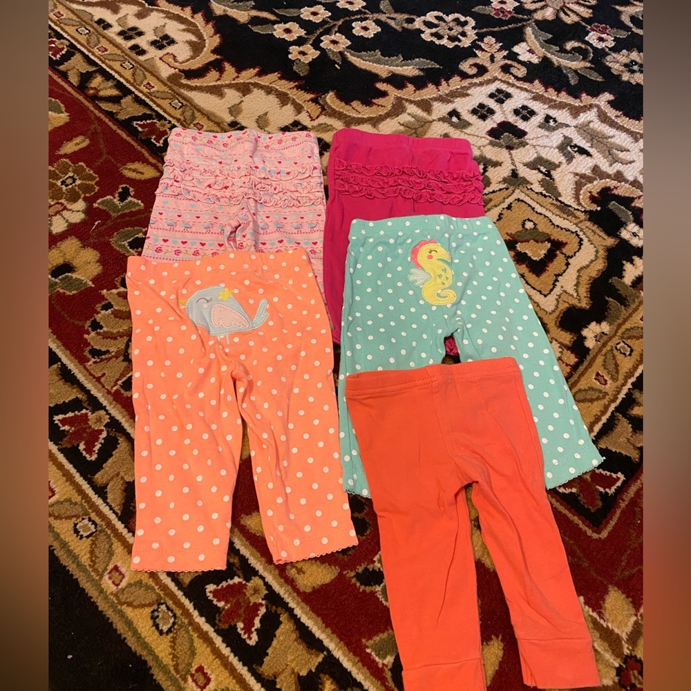 6M Baby Leggings Bundle
